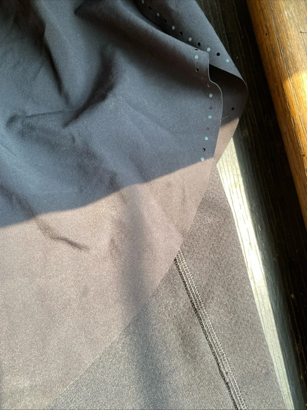 lululemon athletica Black Women's Athletic Shorts with Inner Layer